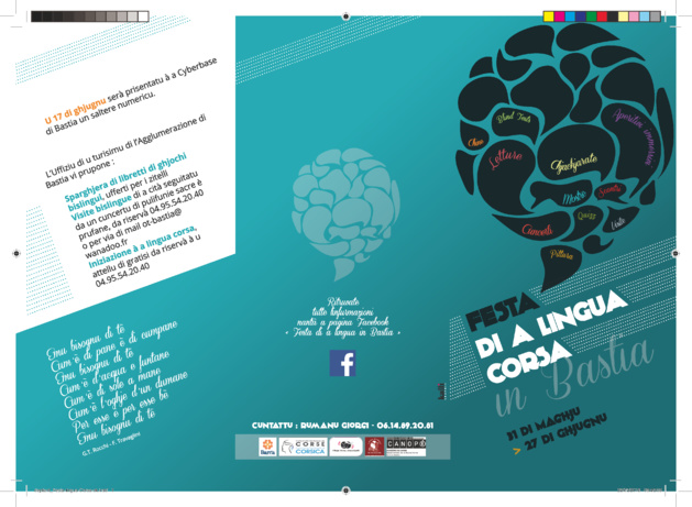 Festa di a lingua corsa in Bastia : Tout le programme Festa di a lingua corsa in Bastia : Tout le programme