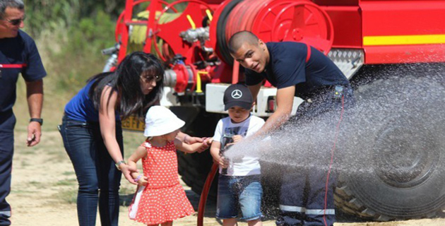 Immense succès pour la journée "Portes ouvertes" au centre d'intervention et de secours de Calvi