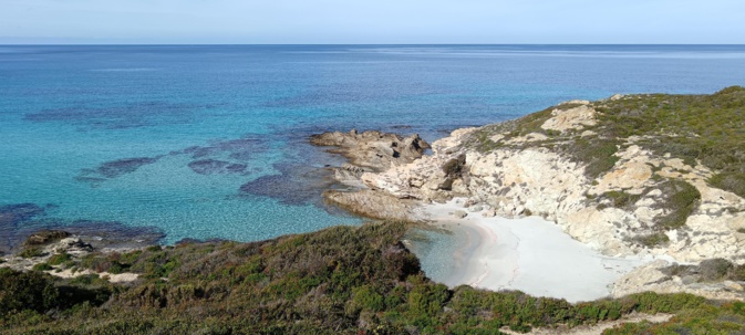 La photo du jour : superbe plage de Trave
