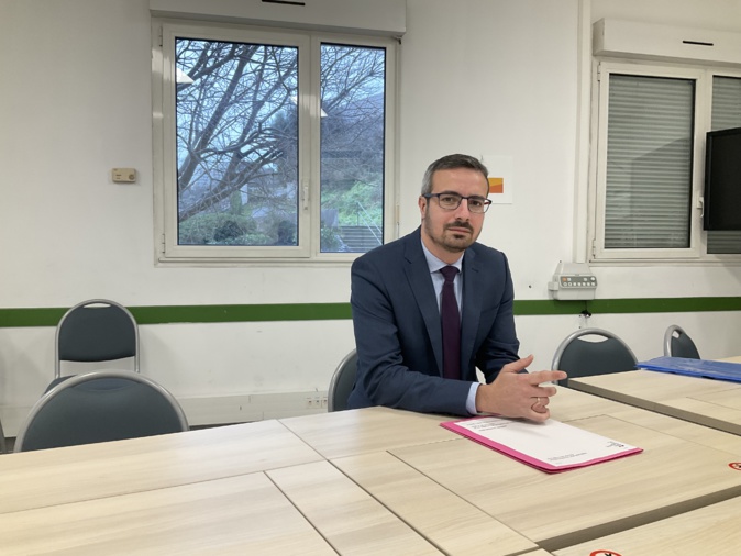 Arnaud Millemann, le nouveau secrétaire général de la préfecture de Haute-Corse, sous-préfet de Bastia.