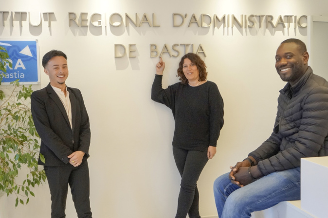 C'est tout sourire que les élèves de cette promotion sont arrivés à l'IRA de Bastia © LH C'est tout sourire que les élèves de cette promotion sont arrivés à l'IRA de Bastia © LH