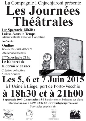 Porto-Vecchio : Les Journées Théâtrales Porto-Vecchio : Les Journées Théâtrales