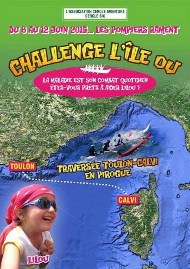 Une traversée Toulon-Calvi en pirogue pour "Lilou" Une traversée Toulon-Calvi en pirogue pour "Lilou"