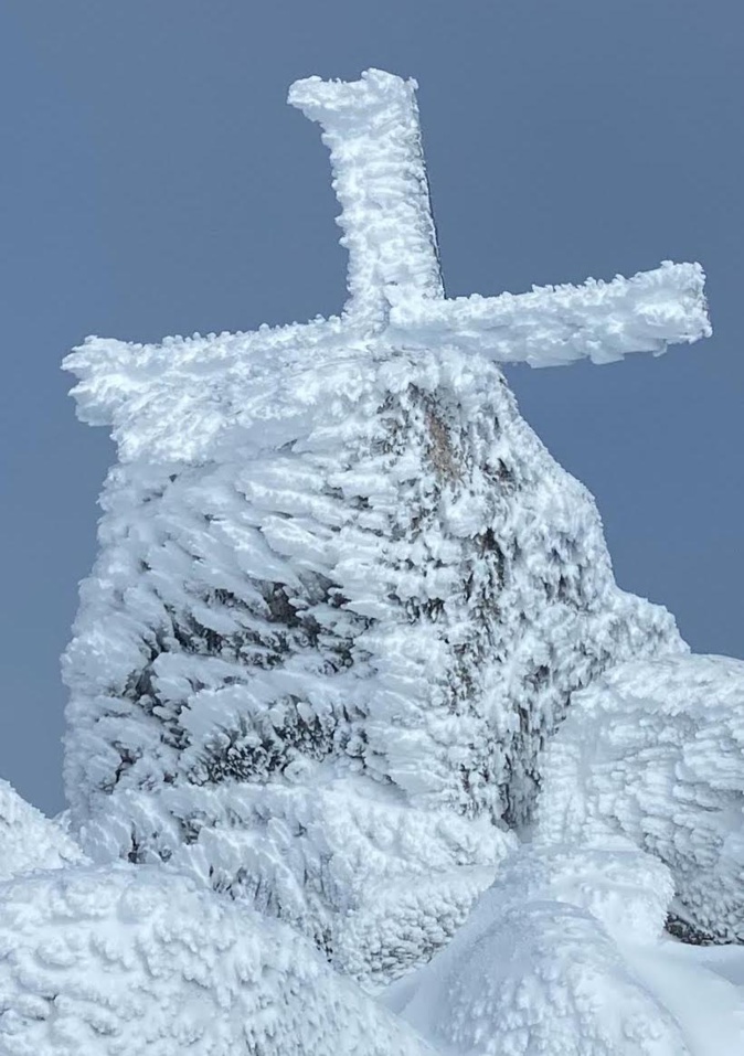 La photo du jour : au sommet du Renosu