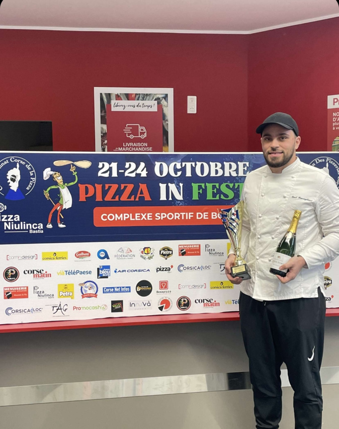 Gaël Camugliani, un Corse qualifié aux championnats de France de Pizza Gaël Camugliani, un Corse qualifié aux championnats de France de Pizza