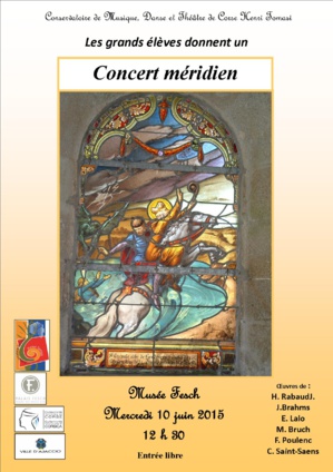Concert Méridien à Ajaccio des élèves du conservatoire Henri Tomasi