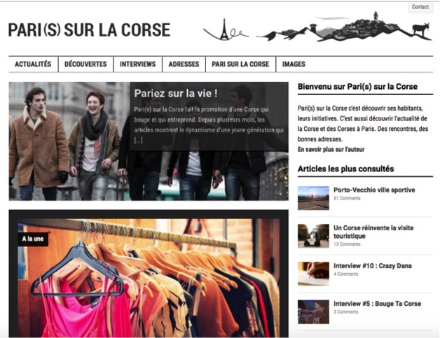 Pari(s) sur la Corse, le site qui promeut l’entreprenariat insulaire Pari(s) sur la Corse, le site qui promeut l’entreprenariat insulaire