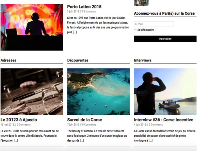 Pari(s) sur la Corse, le site qui promeut l’entreprenariat insulaire Pari(s) sur la Corse, le site qui promeut l’entreprenariat insulaire