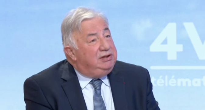 Gérard Larcher. Capture d'écran