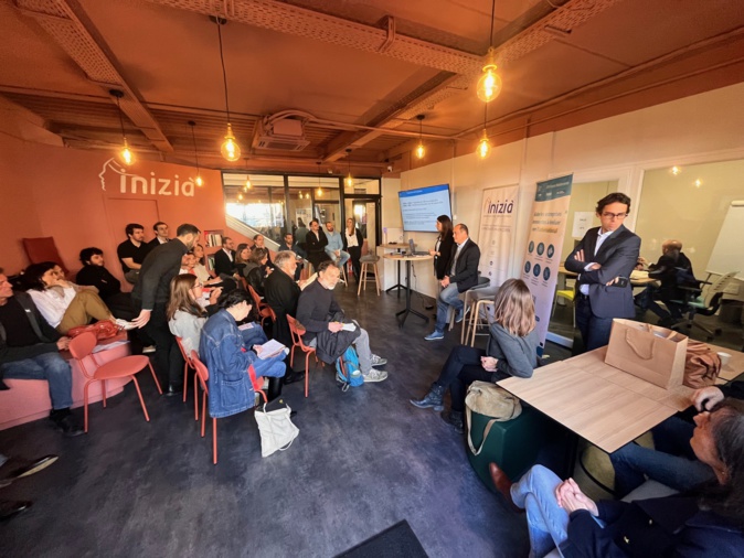 Près d'une vingtaine de start-up insulaires sont allés à la rencontre des experts du réseau EEN, dans les locaux d'Inizià à Ajaccio.
