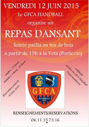 GFCA Hand Ball : une soirée paëlla au profit du club GFCA Hand Ball : une soirée paëlla au profit du club