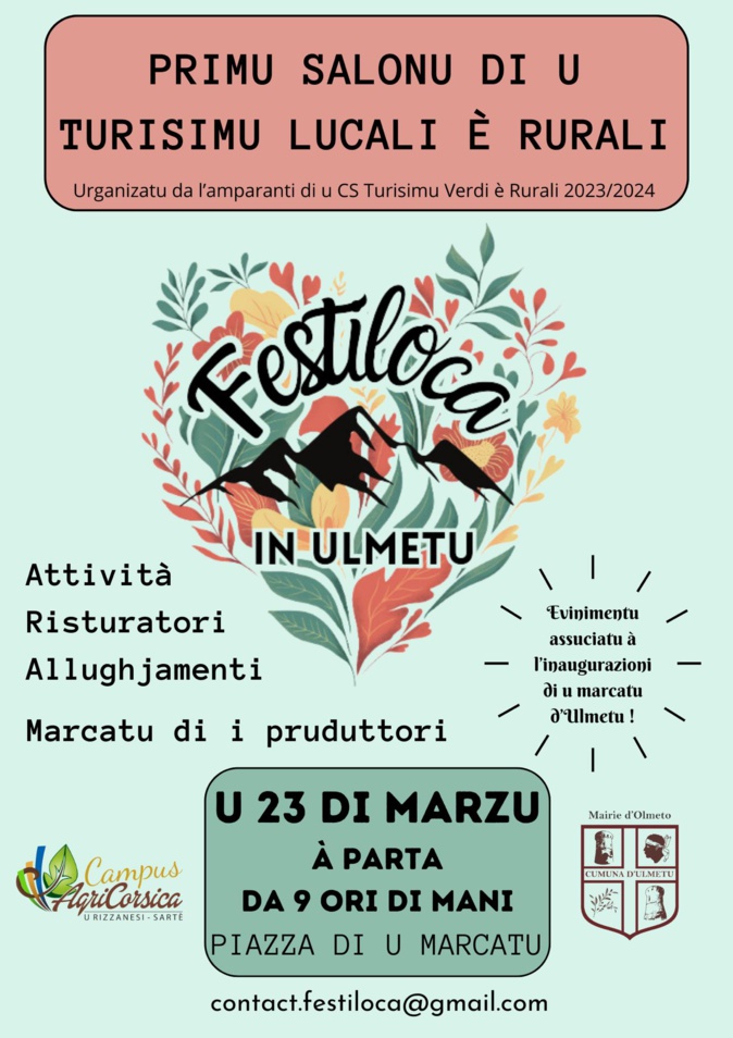 À Olmeto, Festiloca veut promouvoir le tourisme rural et local À Olmeto, Festiloca veut promouvoir le tourisme rural et local