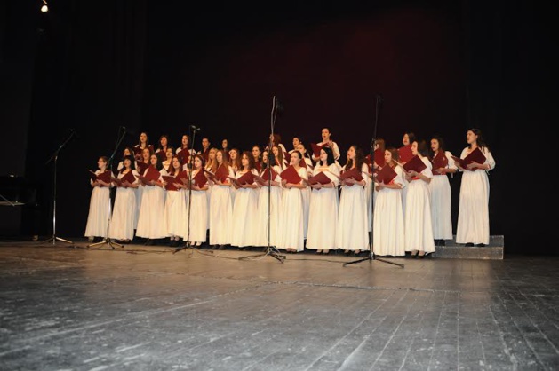 La Chorale  “Stiv Naumov” de Bitola en représentation en Corse