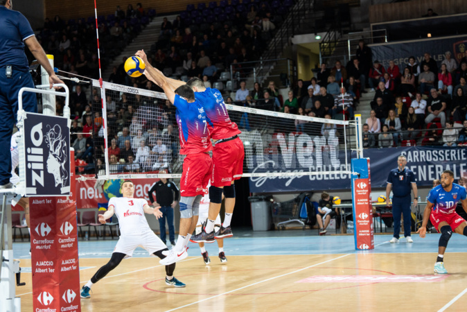 Le GFCA Volley s'est imposé 3 sets à 1 face à Martigues au Palatinu. Le GFCA Volley s'est imposé 3 sets à 1 face à Martigues au Palatinu.