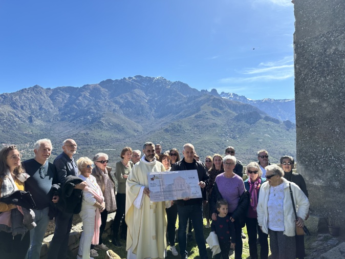 L'interparoissiale de Calvi, Calenzana et Montegrossu contribue à la restauration de l'église Saint Augustin à Montemaiò