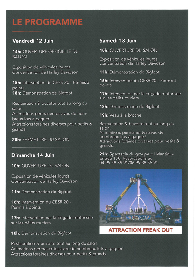 Le 1er salon de l'aménagement du camion se tient à Lucciana