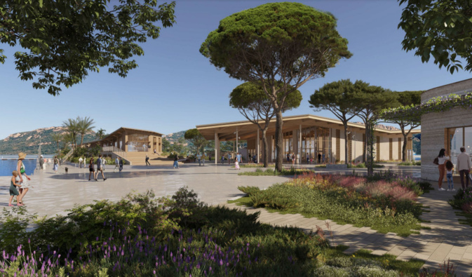 La halle des produits terre et mer, côté sud. La halle des produits terre et mer, côté sud.