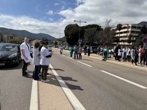 À Ajaccio et Bastia, les infirmiers libéraux de nouveau dans la rue pour plus de reconnaissance