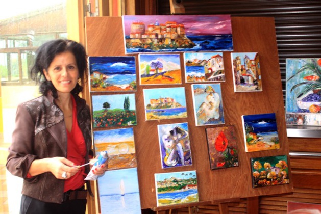 Calvi : Sylvie Lombardo expose au VV La Balagne Calvi : Sylvie Lombardo expose au VV La Balagne