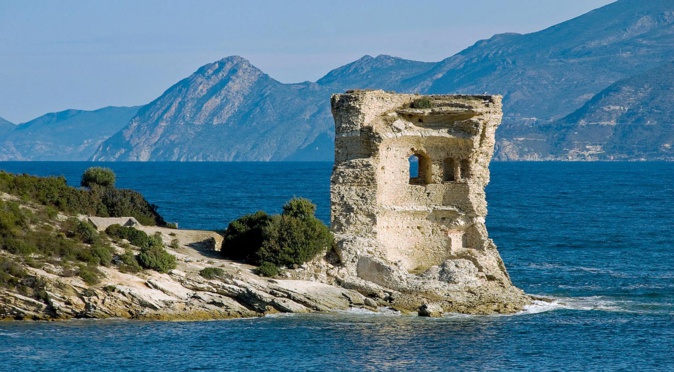 La photo du jour : torra di A Mortella