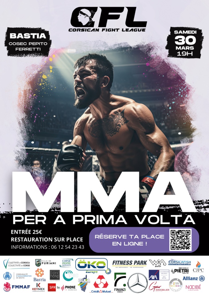 Corsican Fight League à Bastia : Ça va être chaud samedi dans l’octogone Corsican Fight League à Bastia : Ça va être chaud samedi dans l’octogone