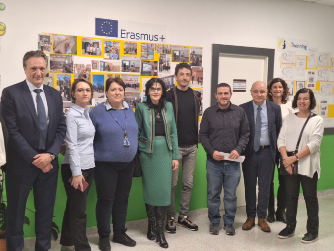 La delegation à Bucarest