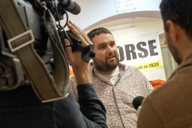 L'Ajaccien Marc-Antoine Leroy est candidat sur la liste de la gauche unie © LH L'Ajaccien Marc-Antoine Leroy est candidat sur la liste de la gauche unie © LH