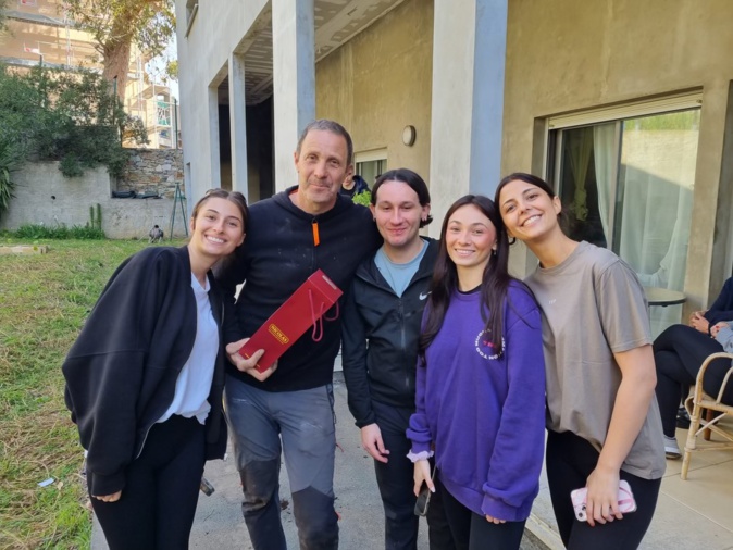 Maria-Saveria Dellapina, Mario Carlet, jardinier paysagiste, Nicolas Pietri, Ileana Guaitella et Carla Barbaggio