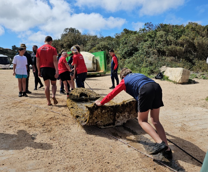 Bonifacio : Plus de 4 tonnes de déchets retrouvés dans les fonds marins du golfe de Sant'Amanza 