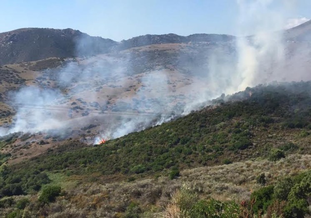départ de feu, golf de Lava départ de feu, golf de Lava