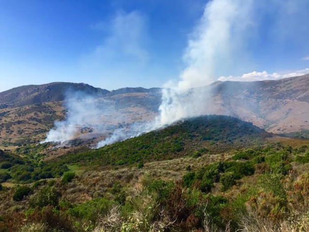 Golf de Lava, départ de feu Golf de Lava, départ de feu
