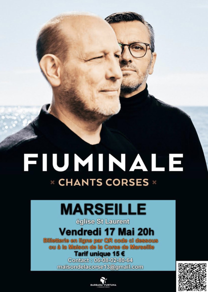 Marseille :  Fiuminale en concert le 17 mai à l'église Saint-Laurent