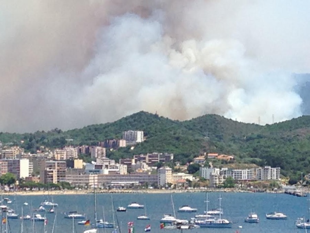 Ajaccio : Un incendie aux abords de la centrale du Vazzio. Une trentaine de personnes évacuées