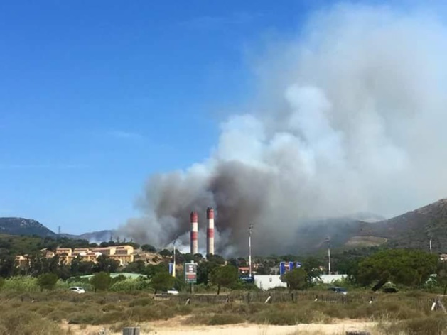 Vazzio : Déjà 50 hectares parcourus par les flammes Vazzio : Déjà 50 hectares parcourus par les flammes