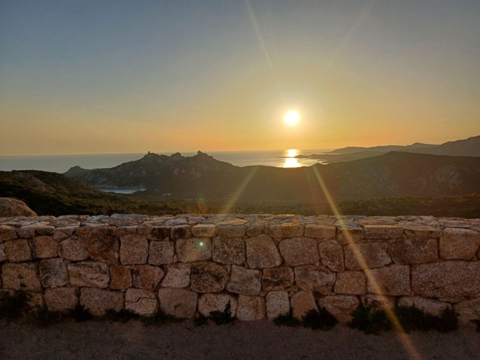 La photo du jour : crépuscule sur Roccapina