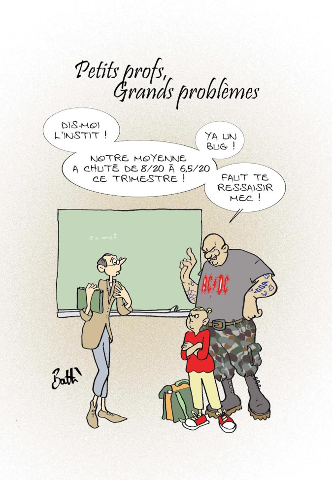 Le dessin de Battì : Les hussards de la République