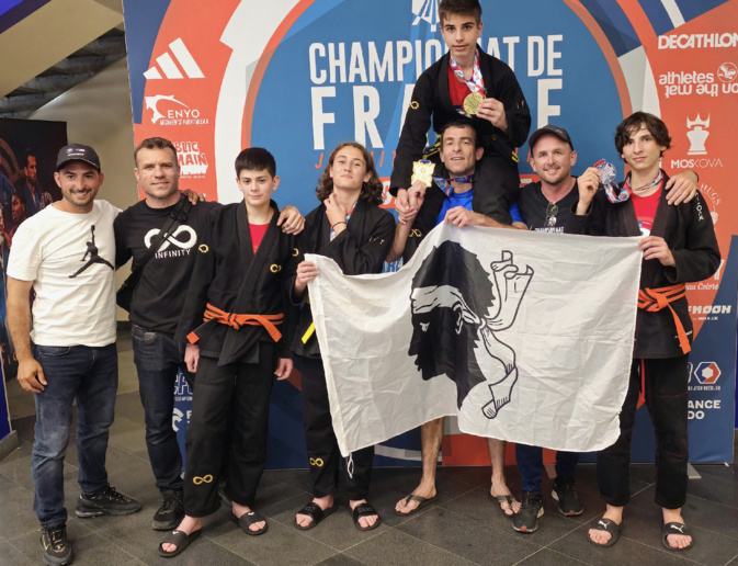 Championnats de France de Jiu-Jitsu : belle moisson de médailles pour le Club Tarra Maré de Calvi