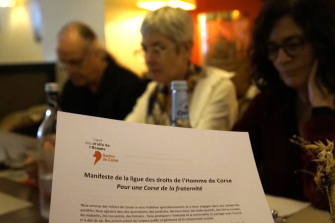 Pour une « Corse de la fraternité » : la Ligue des droits de l'homme défend la communauté de destin