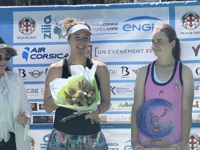 Daria Snigur remporte le 5 ème Ladie Open de Calvi Daria Snigur remporte le 5 ème Ladie Open de Calvi