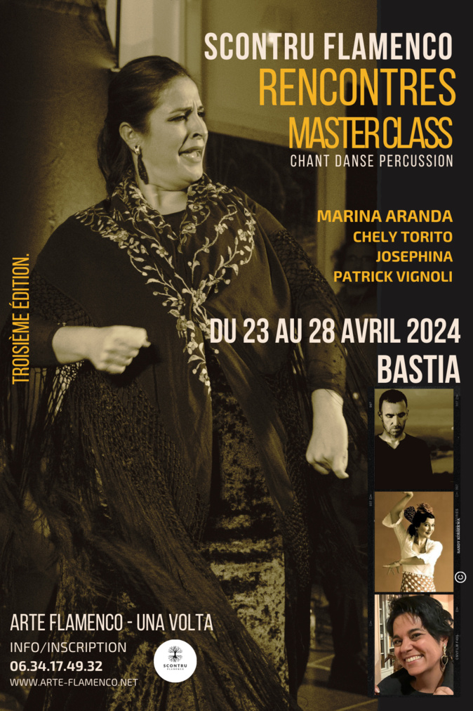 Scontru Flamenco : Bastia et Biguglia vont vivre aux rythmes du flamenco durant cinq jours Scontru Flamenco : Bastia et Biguglia vont vivre aux rythmes du flamenco durant cinq jours