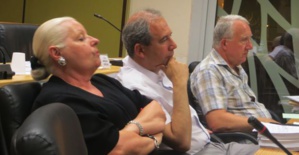 L'opposition : Juliette Dominici, Jean Zuccarelli et Francis Riolacci. L'opposition : Juliette Dominici, Jean Zuccarelli et Francis Riolacci.