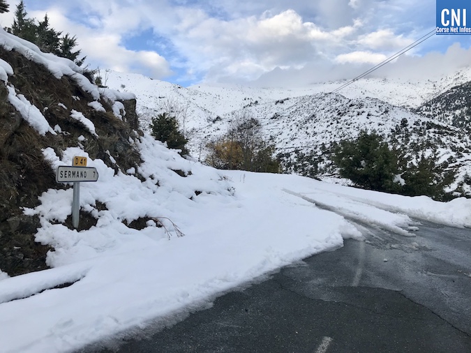Corse : La neige attendue dès 850 mètres d'altitude