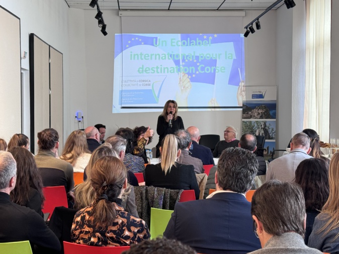 La présidente de l'ATC Angèle Bastiani La présidente de l'ATC Angèle Bastiani