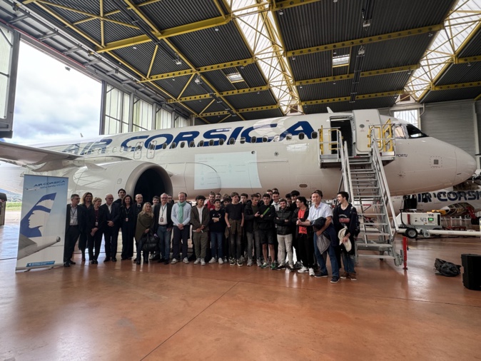 Air Corsica veut susciter des vocations chez les jeunes Corses