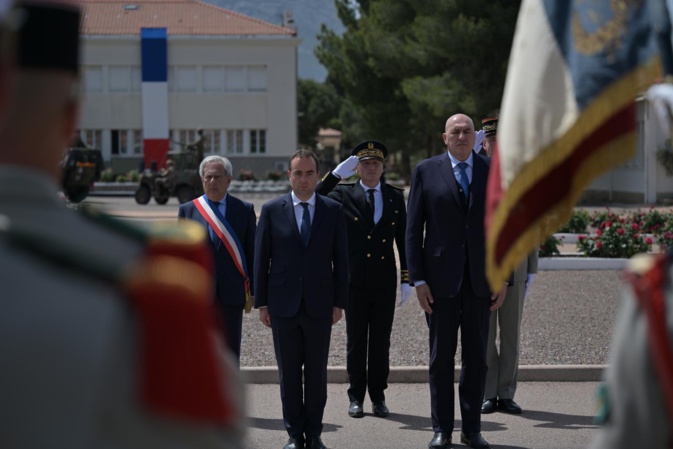 Le ministre des Armées Sébastien Lecornu en visite en Corse ce lundi