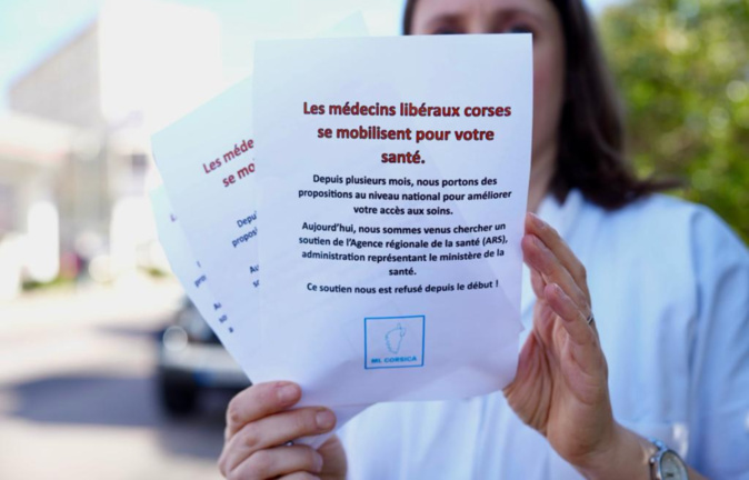 A Bastia et Porto-Vecchio 50 médecins vont deposer leur lettre de déconventionnement à l’assurance maladie