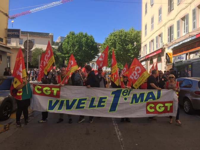 À Bastia, les syndicats appellent à manifester le mercredi 1er mai