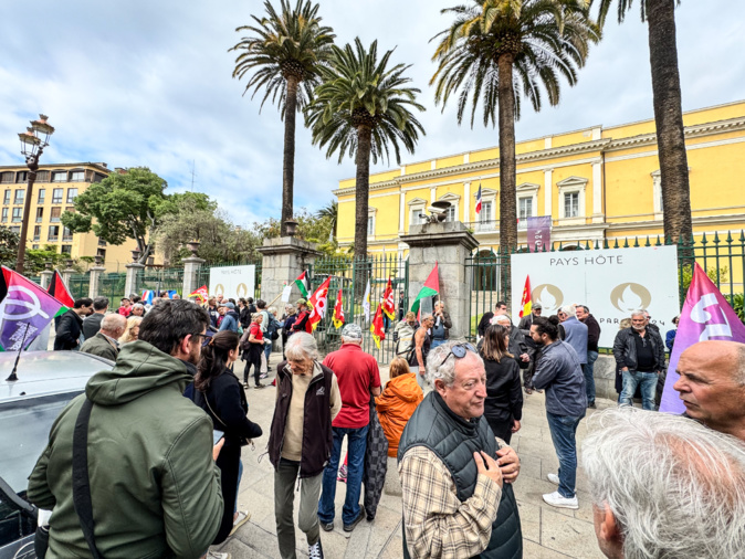 1er-Mai : Une centaine de manifestants à Ajaccio 