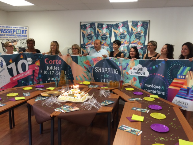 Corte : Le "shopping de nuit" fête ses dix ans Corte : Le "shopping de nuit" fête ses dix ans