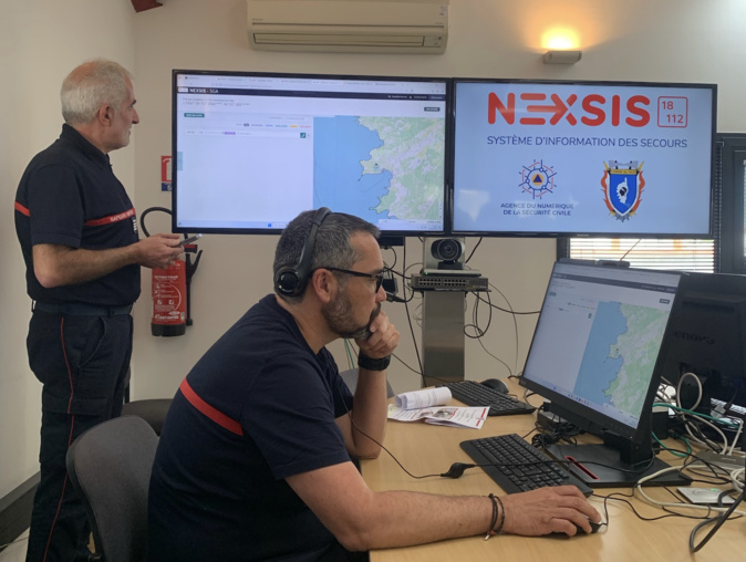 "Première" pour le SIS de Corse-du-Sud : NexSIS pour localiser en direct les appels de détresse "Première" pour le SIS de Corse-du-Sud : NexSIS pour localiser en direct les appels de détresse